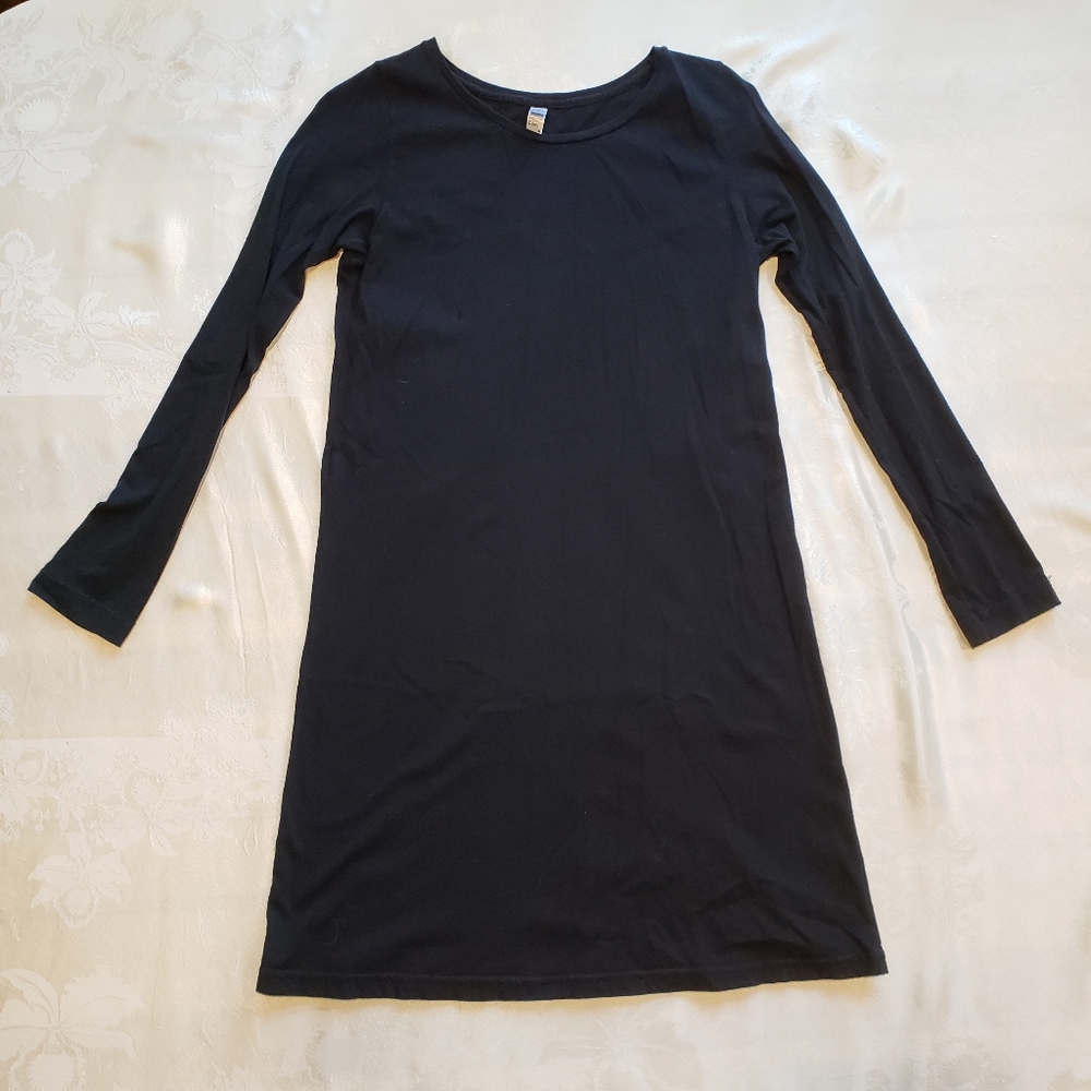 Cotton Black Dress